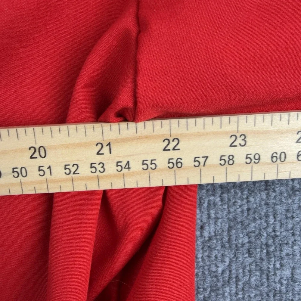 Vintage Dunbrooke Jacket Mens XL Red Nylon Hill's Logo PLA-JAC Varsity USA
